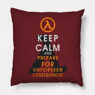 Half Life Quote Pillow