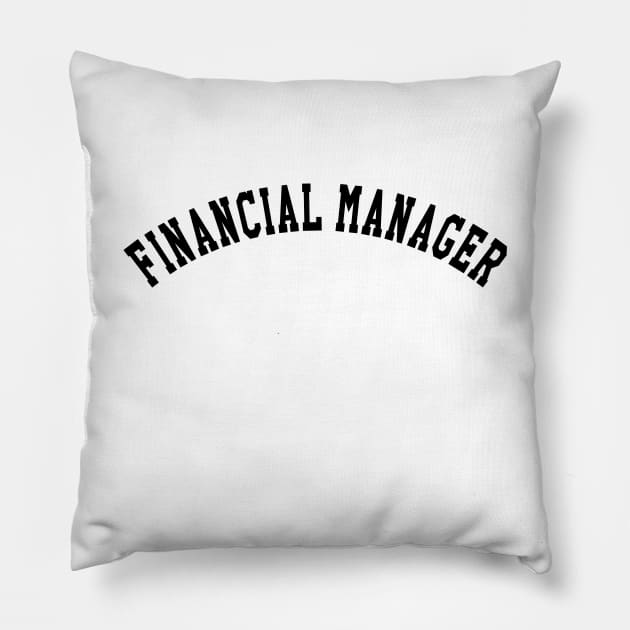 Financial Manager Pillow by KC Happy Shop