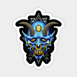 oni mask Magnet