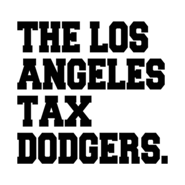 the los angeles tax dodgers by style flourish