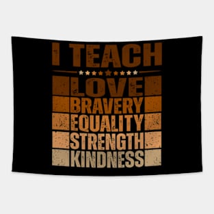 I Teach Black History Teacher Black History Month Tapestry