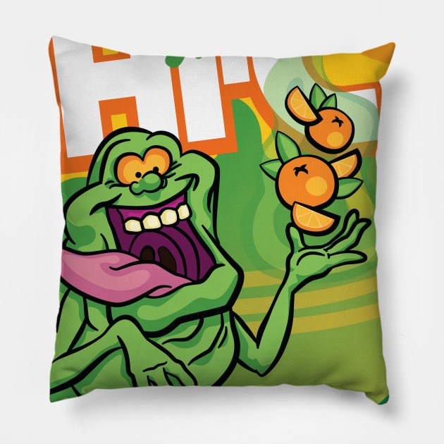 Ecto Cooler (Variant) Pillow by BGSchoolcraft