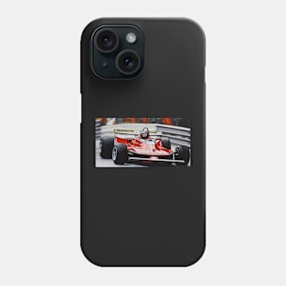 Gilles Villeneuve, Ferrari 312T4 Phone Case