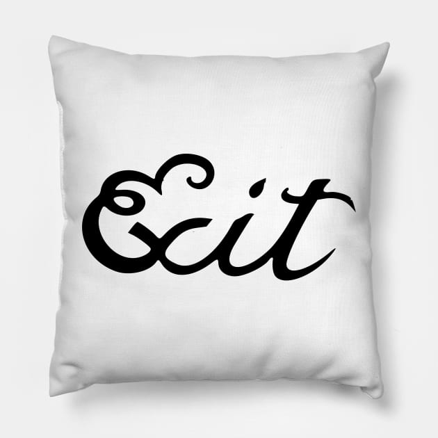 Exit Pillow by xam