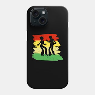 Music is Life Vintage Ska Music is Life Reggae Lovers Nostalgic Retro Music Tee Phone Case