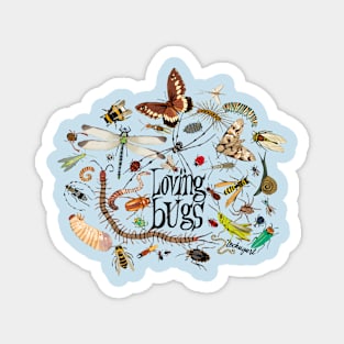 Loving bugs Magnet