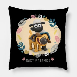 Vintage The Sheep TV Series Cartoon Shaun Pillow