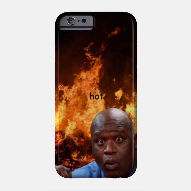Shaq Hot Ones Meme T Shirt Shaq Memes Phone Case Teepublic