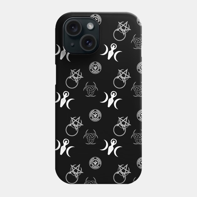 Wiccan Goddess pattern for witchers Phone Case by tatadonets