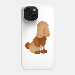 Proud Poodle Poses Phone Case