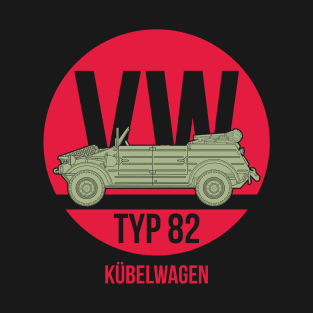 Kubelwagen Typ 82 German WW2 car T-Shirt