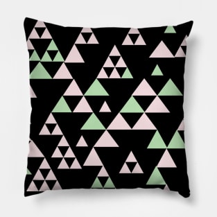 Abstract Triangles Pillow