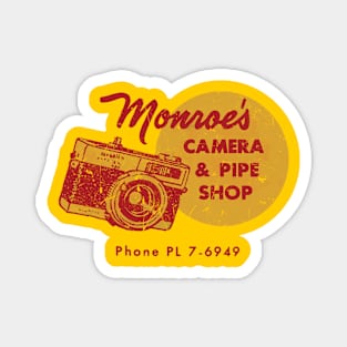 Monroe's Camera and Pipe Shop Magnet