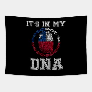 Chile  It's In My DNA - Gift for Chilean From Chile Tapestry