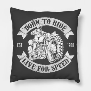 Live for speed Pillow