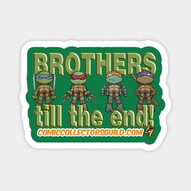 CCG Turtle BROS. Magnet by Comic Collectors Guild 