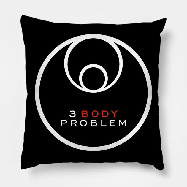 3 body problem Pillow by rysiupol