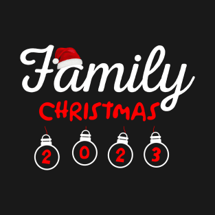 Family Christmas Lights 2023 T-Shirt