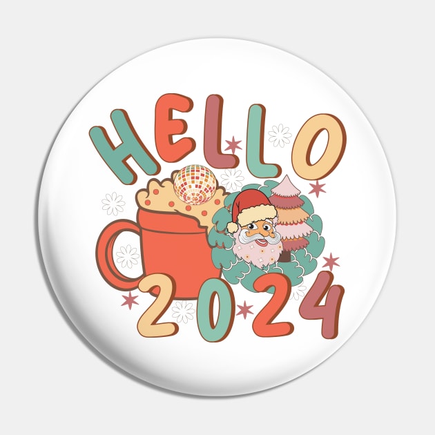 Hello 2024 Pin by MZeeDesigns