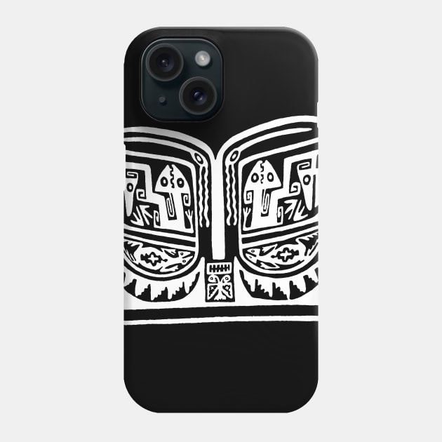 Findigo native book of ancient - creatures - Phone Case by MarxMerch