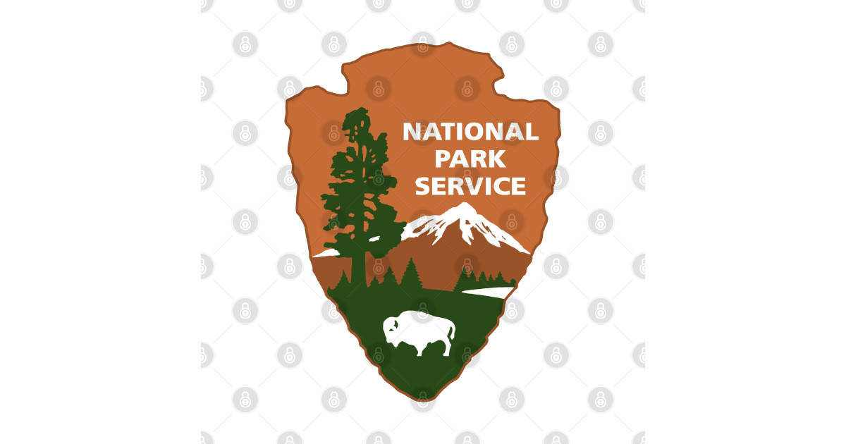 National Park Service Logo - National Park - T-Shirt | TeePublic