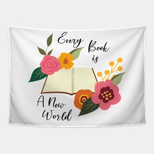 every book is a new world Tapestry