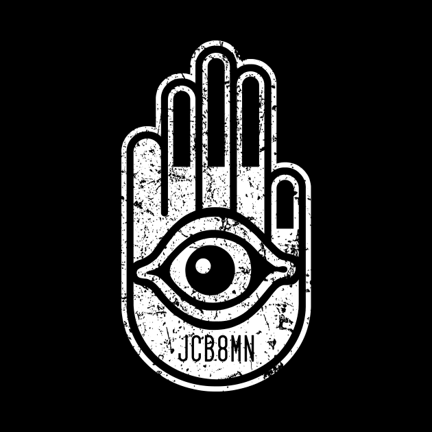 JC B8MN Hamsa Hand Logo by Jen Bateman