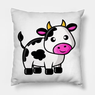 Cute cartoon cow Pillow