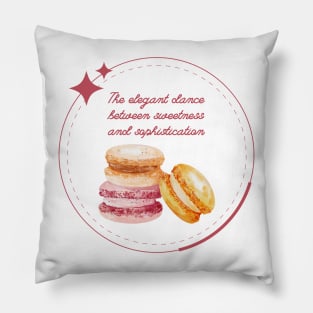 Macarons Elegance Pillow