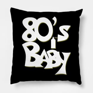 80s Baby Pillow