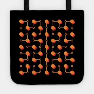 Abstract Geometric Circles Tote