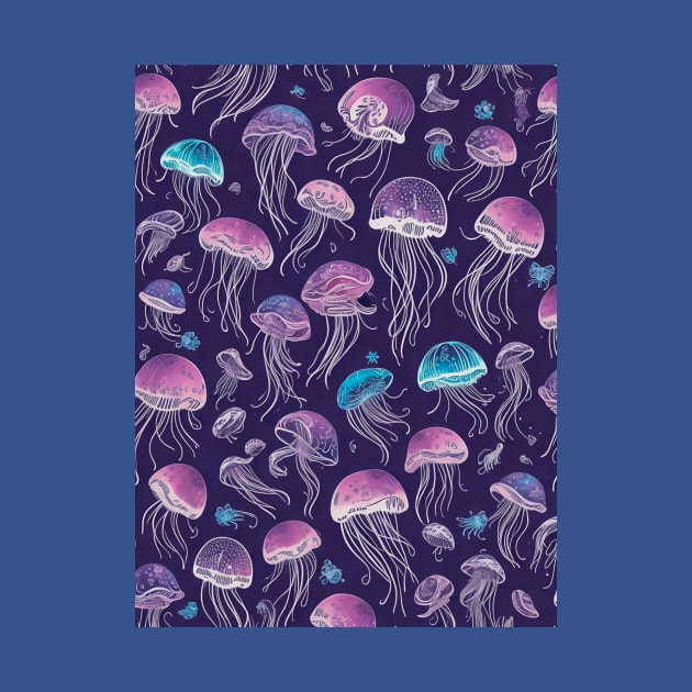 Jellyfish Pattern by likbatonboot