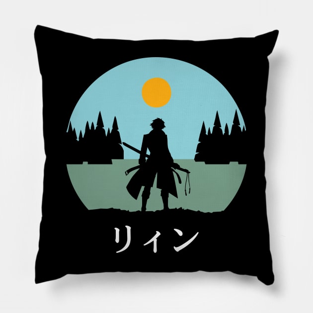 Trails of Cold Steel Rean Retro Pillow by ahmadzakiramadhan