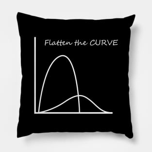 Flatten the curve Pillow