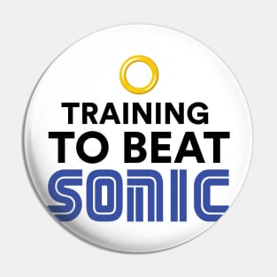 Training to beat Sonic! Pin