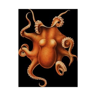 Octopus | Black T-Shirt