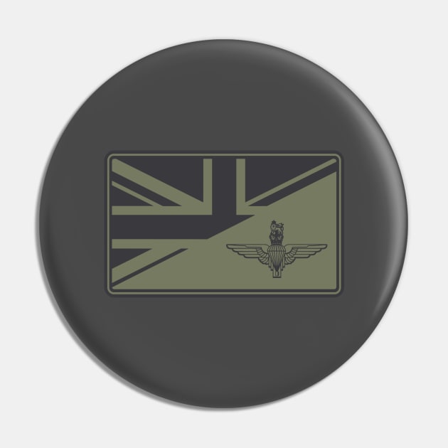 Parachute Regiment Union Jack Patch (subdued) Pin by TCP