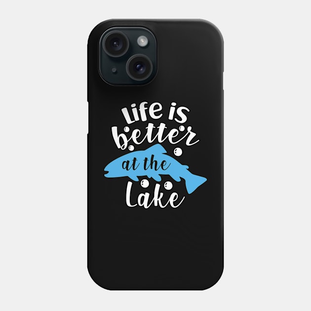 life is better on the lake Phone Case by AdelDa