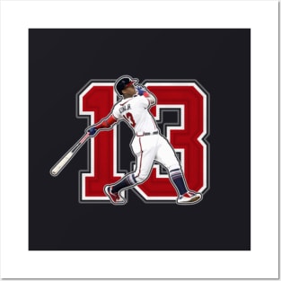 Dansby Swanson Atlanta Braves Baseball Sports Print Poster Wall