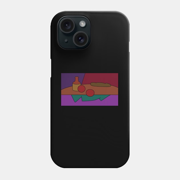 Simpsons Dining Room Picture Phone Case by saintpetty