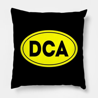DCA Airport Code Ronald Reagan Washington National Airport USA Pillow