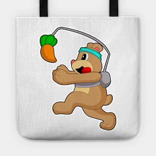 Bear Running Carrot Tote