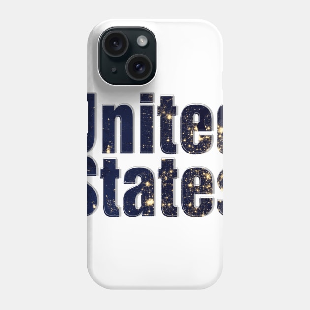 United States Phone Case by afternoontees
