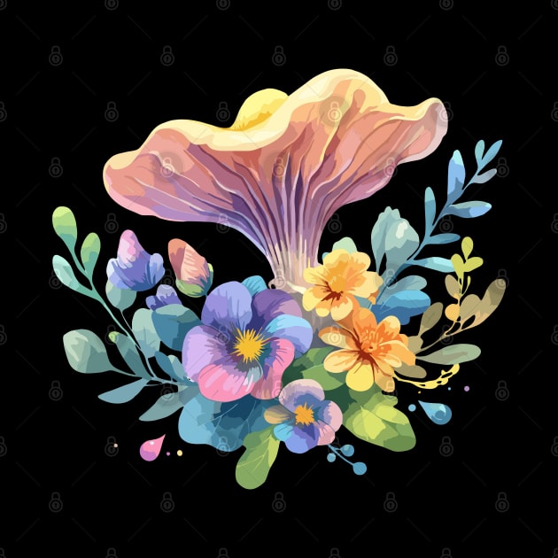 Oyster Mushroom by Siha Arts