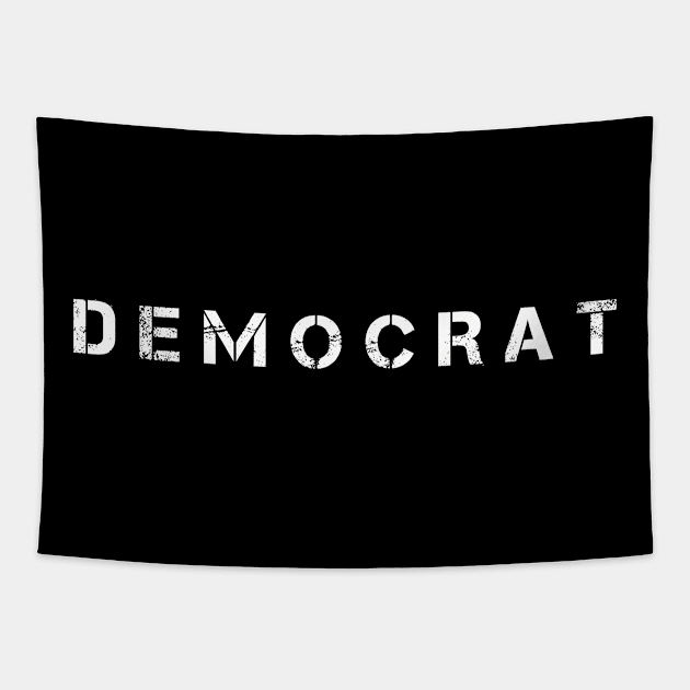 Just Democrat Tapestry by Minisim