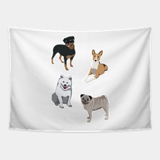 Dogs Variety Pack Tapestry