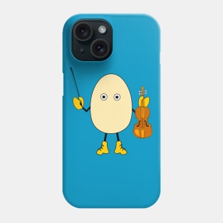 Egghead Violinist Phone Case