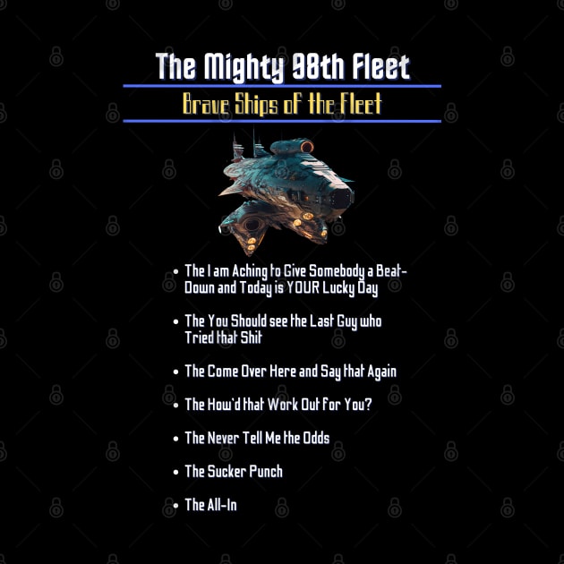 Ships of the Mighty 98th Fleet - Exforce by AI-datamancer