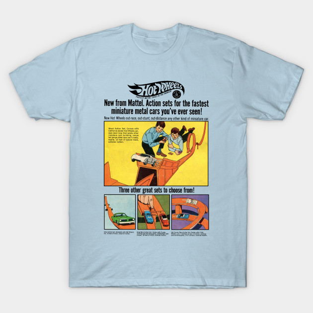 Disover 1968 Playing Metal Car With Friends - Toys - T-Shirt