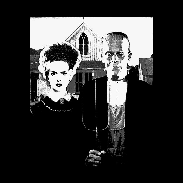 Frankenstein Gothic by LordNeckbeard